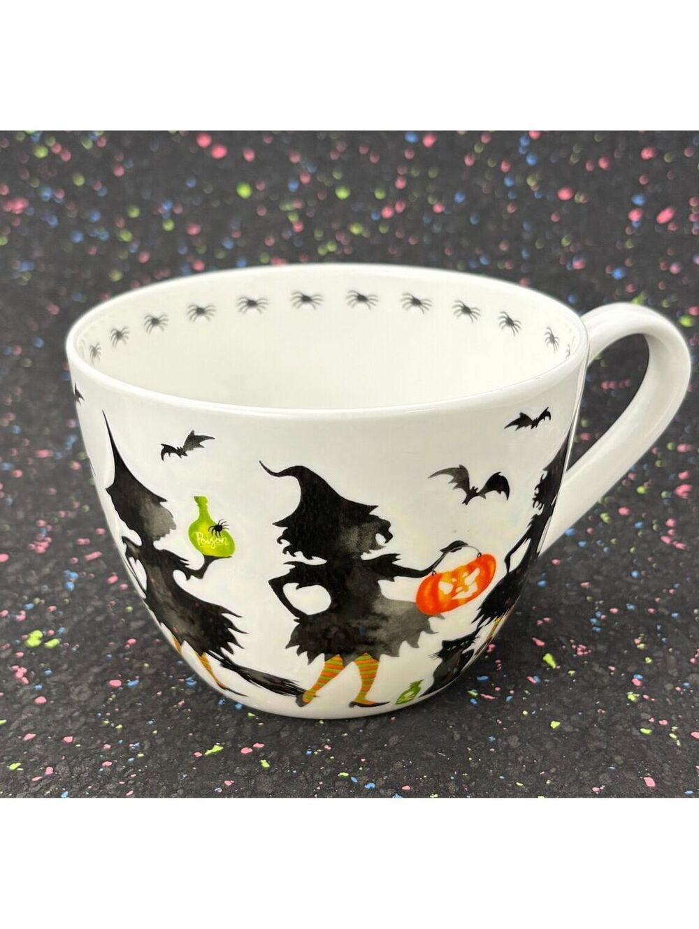 Portobello By Design Halloween Witch Bone China Teacup Mug